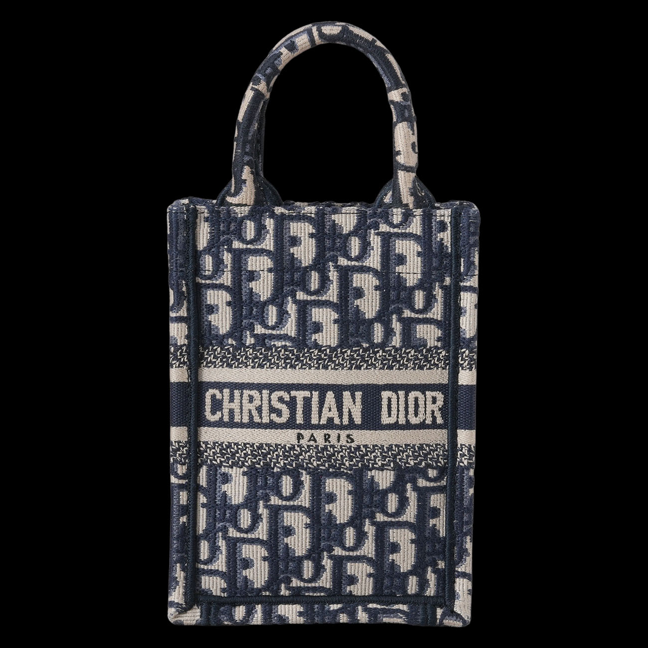 CHRISTIAN DIOR(USED)디올 오블리크 북토트 폰홀더백 미니